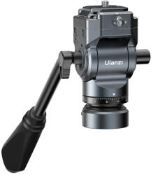 Ulanzi F38 Fluid videó állványfej, Falcam gyorscseretalppal, 3kg teherbírás