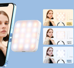 Ulanzi LT010 hordozható magsafe csatlakozású led lámpa, 2700-8000K, 300 mAh