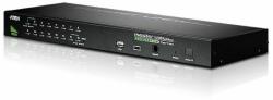 ATEN CS1716A 16-Port PS/2-USB VGA KVM Switch with Daisy-Chain Port and USB Peripheral Support (CS1716A-AT-G) - oneclick