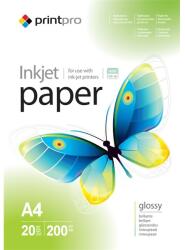 COLORWAY PGE200020A4 200 g/m2, A4, 20lap PrintPro magasfényű fotópapír (PGE200020A4)