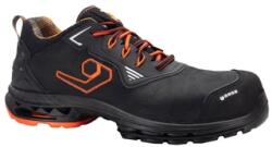 Portwest Amsterdam pantofi de protectie 40 / 6.5 | Negru-portocaliu (B1711BBKO40)