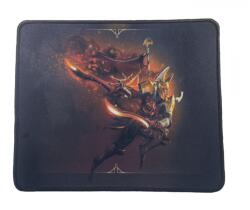  Professzionális Gamer egérpad warrior, gumitalp, 250x300x3mm, páncélos szamuráj mintával (TB24754_1)