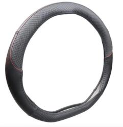 Automax Kormányvédõ fekete piros varrással, D-alak, 37-38cm (8807)