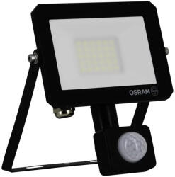 OSRAM reflektor mozgásérzékelővel, 20W 1800lm, 6500K, IP65 fekete (Eco Floodlight) (4099854489600)