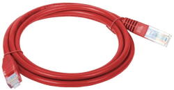 ALANTEC KKU5CZE1 networking cable 1 m Cat5e U/UTP (UTP) Red (KKU5CZE1) - vexio
