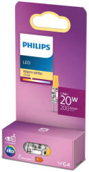 Philips G4 LED kapszula, 1.7 W, 200 lm, 2700 K, 12V - 20 W izzó helyett (929003779058)