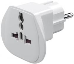 Goobay Univerzális hálozati töltő átalakitó/adapter, max. 16A, fehér (94026) (94026)
