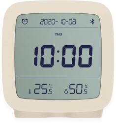 QINGPING Bluetooth Alarm clock (Temperature and RH monitor) - beige (CGD1)