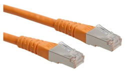 Roline Patch kábel S/FTP CAT6 (PiMF), 1m, narancssárga (21.15.1337-100) - cyberdepo