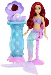 Disney Papusa Disney Princess - Ariel, cu masuta de machiaj cu surprize Papusa