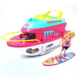 Man Yuk Toys Lakóhajó szett babával - 7 db-os (9045-9)