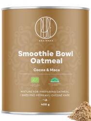 BrainMax BrainMax tiszta zabpehely, maca és kakaó, BIO, 400 g Egészséges reggeli gluténmentes smoothie tál zabkásával/ *CZ-BIO-001 tanúsítvány