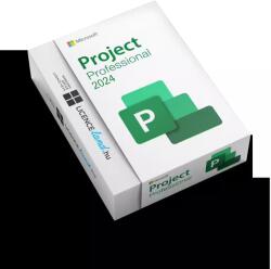 Microsoft Project Professional 2024 (1 eszköz) (Költöztethető) (Digitális kulcs) (S-241001-0003)