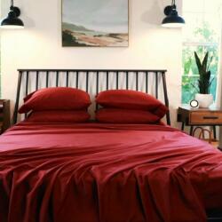 Kotonia Home Hotel King Size ágynemű, 100% pamut, Damascus DeLux Satin, piros (002849)