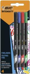 BIC Finelinere Bic Intensity Fine, 0.4 mm, 4 culori blister 942082 (942082)