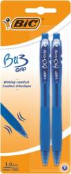 BIC Pix BU3 Grip, 1.0 mm, retractabil, albastru, blister 2 buc/set BIC 893224 (893224)