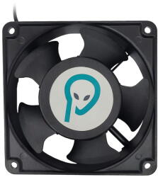 Spacer UNITATE RACIRE SPACER, 1U pentru rack 19", 120mm, 1700rpm, 36dBA, flux aer 59cfm, otel 1.5mm, cablu 1.6m, black "SPFC-CW-03" (timbru verde 11 lei) (SPFC-CW-03)