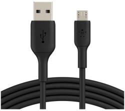 Belkin Cablu Belkin BOOST CHARGE Micro-USB catre USB-A, PVC, 1M, Negru (BEL-0214)