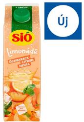 Sió Limonádé őszibarack-citrom-menta üdítőital 1 l