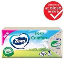 Zewa Eco Comfort illatmentes papír zsebkendő 3 rétegű 90 db