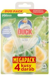 DUCK Active Clean Citrus Splash WC-öblítő rúd 2 x (2 x 38, 6 g)