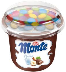 Zott Monte UHT csokoládés-mogyorós tejalapú desszert kakaós drazséval 70 g