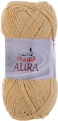 VLNIKA Aura Kötőfonal, 100 g, 902 vaníliasárga (12995)