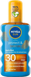Nivea Sun Ulei de protecție solară Protect & Bronze, SPF30, 200 ml