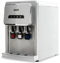  Irodai vízadagoló ZASS ZTWD 26 WF Silver, Szűréssel, Kompresszoros hűtés, Fűtési teljesítmény 500W, hideg/meleg víz, Ezüst (ZTWD 26 WF Argintiu)