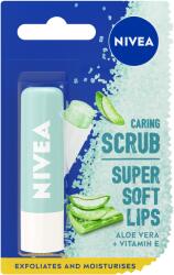 Nivea Exfoliant pentru buze Aloe, 5.5 ml