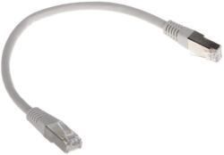 Spacer Patchcord S/FTP Cat 6, 0.25 m, 26AWG, cupru-aluminiu, alb, Spacer SPPC-SFTP-CAT6-0.25M (SPPC-SFTP-CAT6-0.25M)
