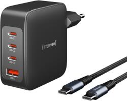Intenso W140A3C GaN adapter + C520C cable Black 7814010 (7814010)