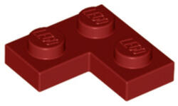 LEGO® Alkatrészek (Pick a Brick) Sötétpiros 1X2X2 Lapos Sarokelem 4585751 (4585751)