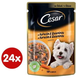 Cesar nedves kutyaeledel, csirke, 2, 4 kg