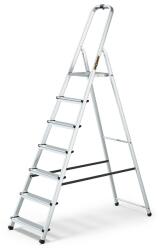 IRIS TOOLS HL-700-7S 7 (6+1) lépcsős alumínium létra, összecsukható, 125 kg teherbírás (HL-700-7S) - pcx