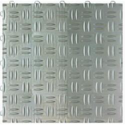 SwissDeck Műhelypadló - SwissDeck DiamondDeck 33, 3 x 33, 3 cm - Pearl Silver (DD-PS)