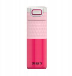 KAMBUKKA 11-01048 rózsaszín 500ml thermo bögre, kulacs kávéhoz tea víz (11-01048)