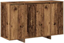 vidaXL Служебен шкаф Старо дърво 120 x 41 x 75 см Инженерна дървесина (3333903)