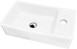 Lavita Gila mosdótál 42x23 cm négyszögletes mosdótálak fehér fényes 5900378345688 (5900378345688)