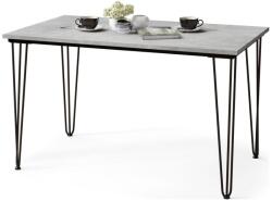 Mazzoni HALIJA étkezőasztal - szürke beton 5903631914430 (MZ0038)