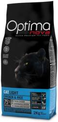 Visán Optimanova Cat Light Chicken & Rice (2 x 8 kg) 16kg