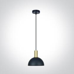 ONE Light Omorfo függőlámpa 1x10 W fekete-sárgaréz 63140/BBS