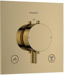 Hansgrohe Ecostat Comfort E kád és zuhany csaptelep süllyesztett z termosztáttal arany 33711990