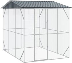 vidaXL Клетка за птици Антрацит 227 x 310 x 247 см (3325160)