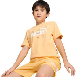 PUMA Póló Puma Ess Logo Lab Summer Tee B, Narancssárga, Gyerekek 9/10 EVES narancssárga