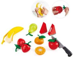 Hape Jucarie din lemn - Fructe sanatoase de taiat (9 piese) (E3171B) - ookee Bucatarie copii