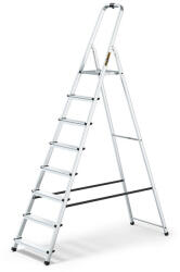 IRIS TOOLS HL-800-8S 8 (7+1) lépcsős alumínium létra, összecsukható, 125 kg teherbírás