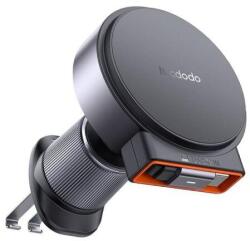 Mcdodo Vezeték nélküli autós töltő visszahúzható USB-C kábellelMcdodo CH-3000, 15W (fekete) (CH-3000) - wincity