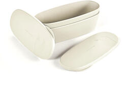 Light My Fire Lunchbox SnapBox oval 2pcs, crem