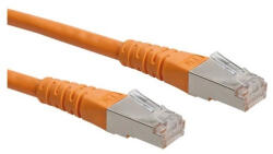 Roline Patch kábel S/FTP CAT6 (PiMF), 1m, narancssárga (21.15.1337-100) - bbmarket